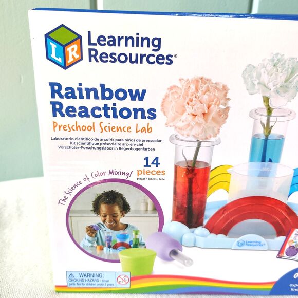 Learning‎ Resources Rainbow Reactions Preschool Science Lab Age 4+ - Picture 9 of 13